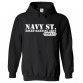 Navy St. Mixed Martial arts VENICE.CA Unisex Classic Kids and Adults Pullover Hoodie For Karate Lovers							 									 									